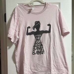 Empowering Pink Graphic Tee